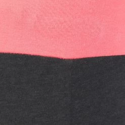 Domyos Women's Organic Cotton Yoga Leggings - Gray/Coral