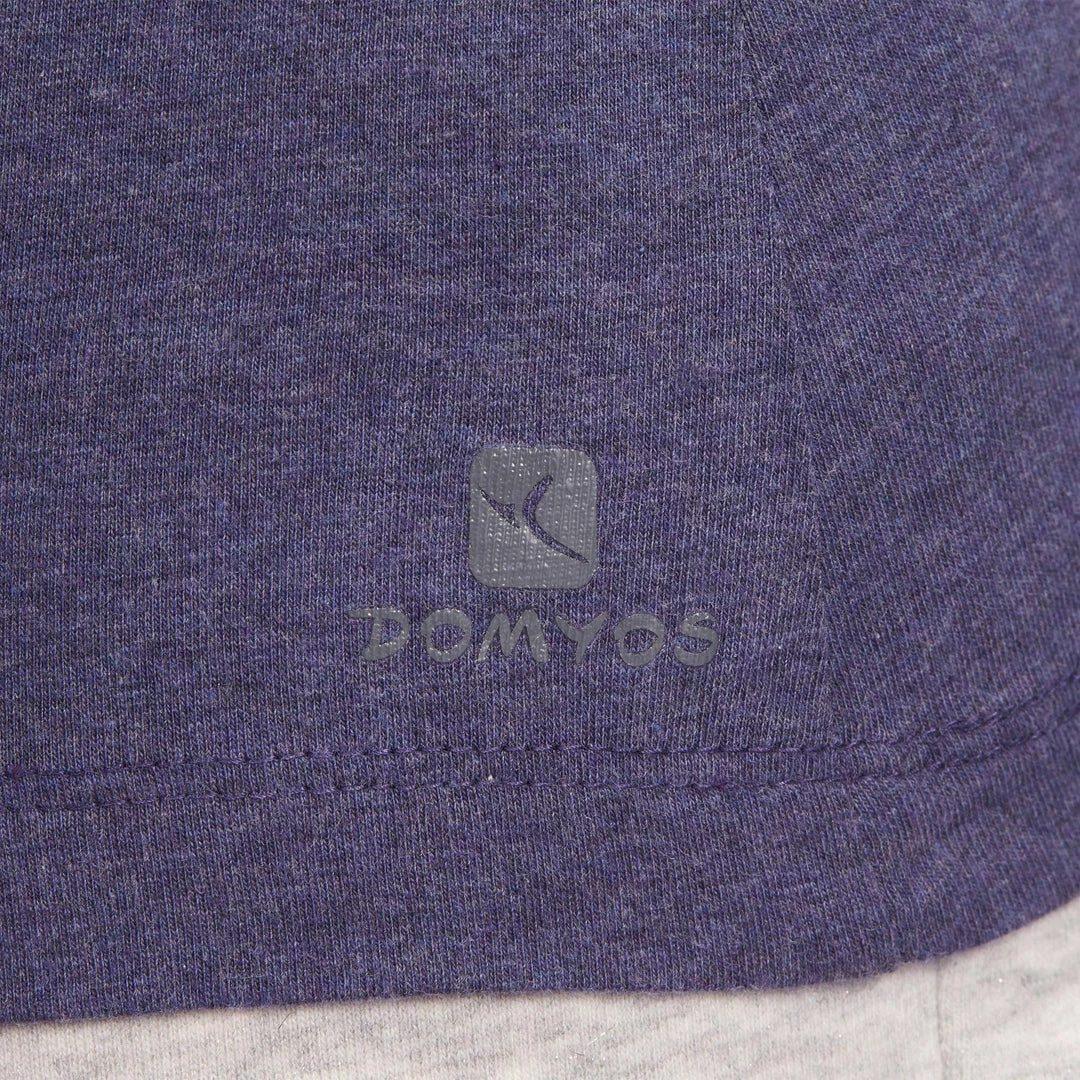 Domyos Exercise & Fitness Apparel Women's Gym & Pilates Regular-Fit Short-Sleeve T-Shirt