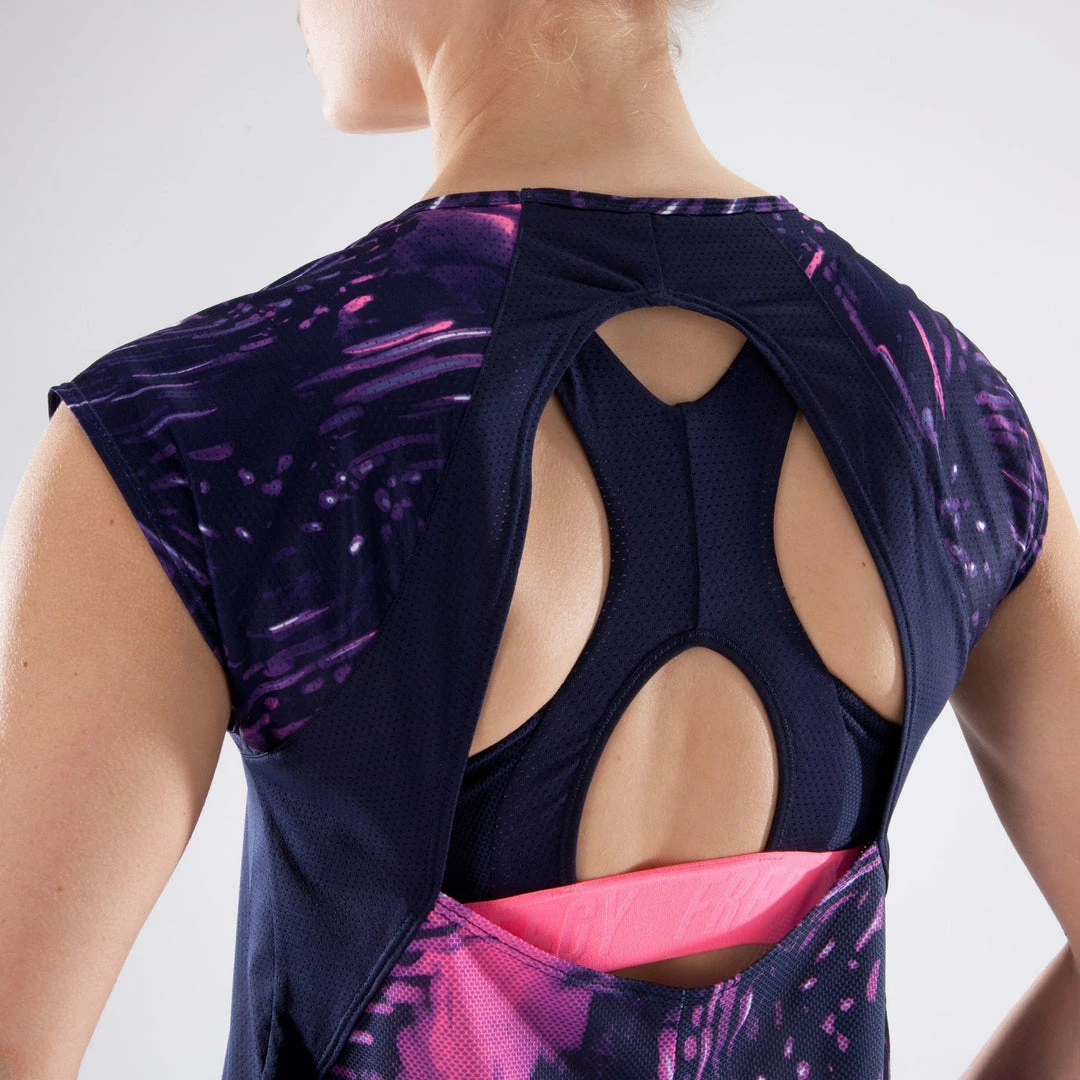 Domyos Exercise & Fitness Apparel Women's Cardio Fitness T-Shirt 500