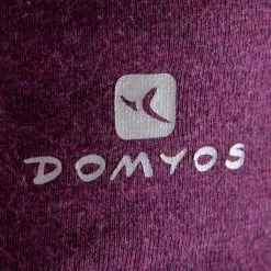 Domyos Women's Organic Cotton Yoga Shorts Exercise & Fitness Apparel