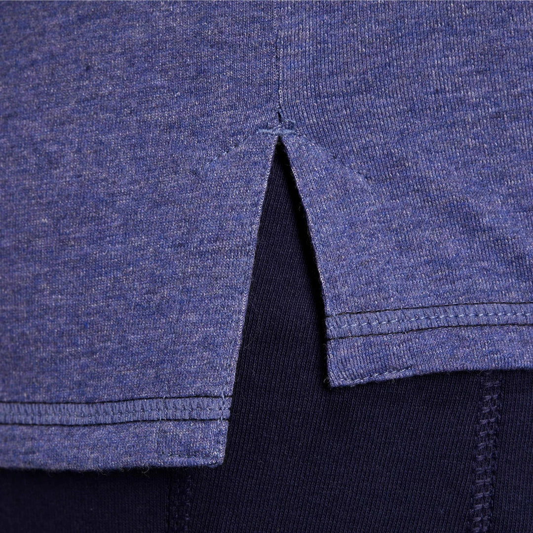 Domyos Men's Gym & Pilates Slim-Fit Cotton T-Shirt