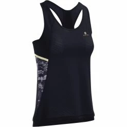 Domyos Women's Cardio Fitness Long Breathable Tank Top Energy Xtreme Exercise & Fitness Apparel