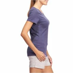 Domyos Exercise & Fitness Apparel Women's Gym & Pilates Regular-Fit Short-Sleeve T-Shirt