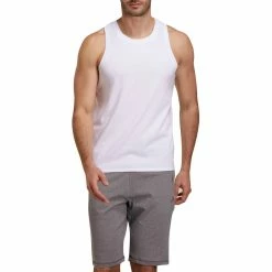 Domyos Nyamba 500, Pilates And Gentle Gym Tank Top, Men's Exercise & Fitness Apparel