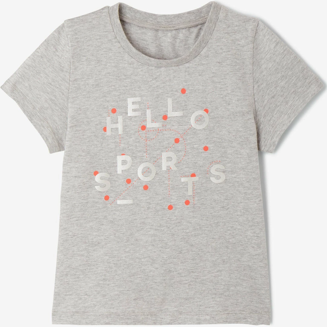 Domyos Exercise & Fitness Apparel Baby Gym Short-Sleeved T-Shirt Twin-Pack 100