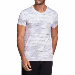 Domyos Men's Gym & Pilates Skinny-Fit T-Shirt