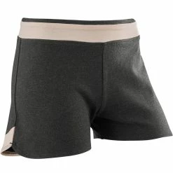 Domyos 500, Breathable Cotton Gym Shorts, Kids' Exercise & Fitness Apparel