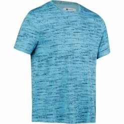 Domyos Nyamba 500, Regular-Fit Pilates And Gentle Gym T-Shirt, Men's Exercise & Fitness Apparel