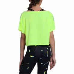 Domyos Girls' Dance Short-Sleeved Short And Loose T-Shirt Exercise & Fitness Apparel