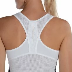 Domyos Women's Cardio Fitness Long Breathable Tank Top Energy Xtreme Exercise & Fitness Apparel