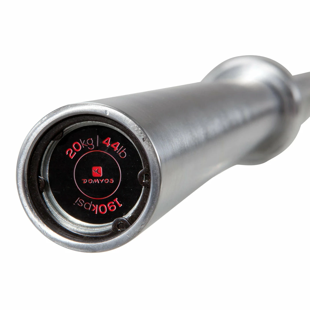 Exercise & Fitness Apparel Domyos, 44lbs Weightlifting Olympic Barbell