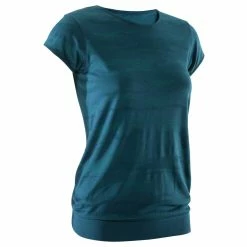 Domyos Women's Yoga Seamless T-Shirt DO NOT PUBLISH