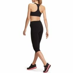 Exercise & Fitness Apparel Domyos Fit+, Cropped Regular Gym & Pilates Pants, Women's