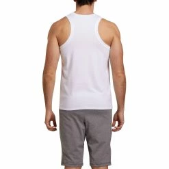 Domyos Nyamba 500, Pilates And Gentle Gym Tank Top, Men's Exercise & Fitness Apparel