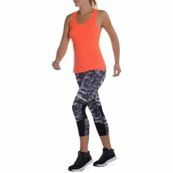 Domyos Women's Cardio Fitness Long Breathable Tank Top Energy Xtreme Exercise & Fitness Apparel