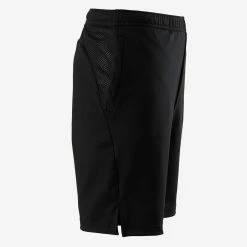 Domyos S500, Synthetic Breathable Gym Shorts, Kids'