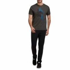 Domyos Regular-Fit Gym And Pilates T-Shirt, Men's