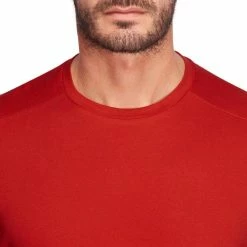 Domyos Nyamba 500, Regular-Fit Pilates And Gentle Gym T-Shirt, Men's Exercise & Fitness Apparel