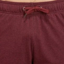 Domyos Slim-Fit Cotton Athletic Shorts, Men's Exercise & Fitness Apparel