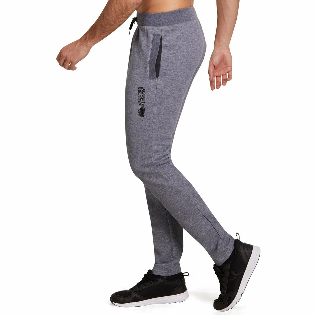 Domyos Gym & Pilates Slim-Fit Brushed Jersey Bottoms