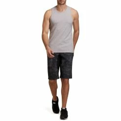 Domyos Nyamba 500, Pilates And Gentle Gym Tank Top, Men's Exercise & Fitness Apparel