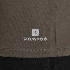 Domyos Men's Gym & Pilates Skinny-Fit T-Shirt