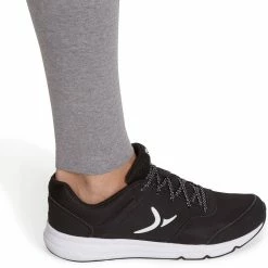 Domyos Nyamba 100 Salto, Stretchy Slim-Fit Fitness Leggings, Women's