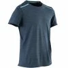 Domyos Exercise & Fitness Apparel Boys' Gym T-Shirt Short-Sleeved Synthetic Breathable S500