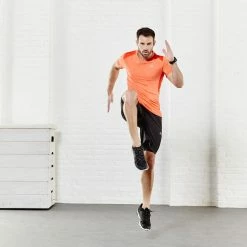 Domyos Exercise & Fitness Apparel Gray Energy+ 2-in-1 Fitness Shorts