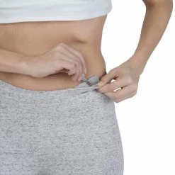 Domyos Gym & Pilates Slim-Fit Cotton Leggings, Women's