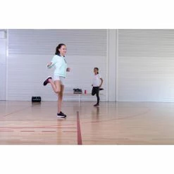 Domyos Girls' Gym T-Shirt Short-Sleeved 100