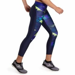 Domyos Women's Cardio Fitness Breathable 7/8 Leggings Energy+
