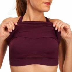 Domyos Women's Cardio Fitness Built-In Bra Tank Top Energy Xtreme Exercise & Fitness Apparel