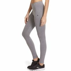 Domyos Nyamba 100 Salto, Stretchy Slim-Fit Fitness Leggings, Women's
