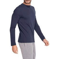 Domyos Exercise & Fitness Apparel Pilates And Gentle Gym Long-Sleeved T-Shirt 120