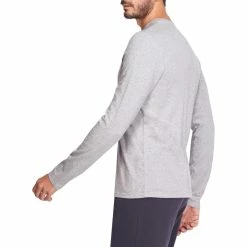 Domyos Exercise & Fitness Apparel Pilates And Gentle Gym Long-Sleeved T-Shirt 120