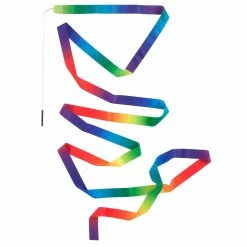 Domyos Rhythmic Gymnastics Ribbon 6 Metres - Multicolour Exercise & Fitness Apparel