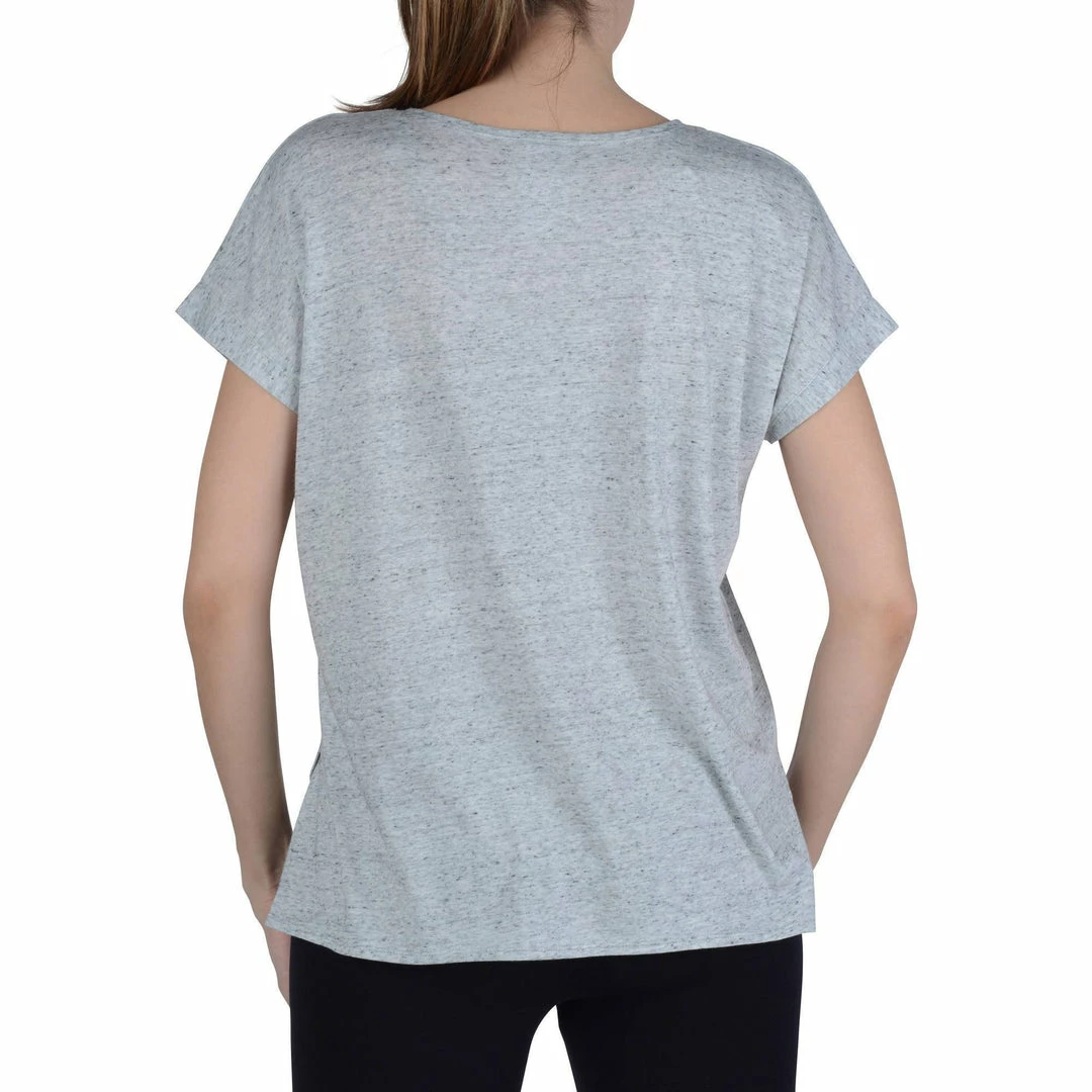 Domyos Short-Sleeve Athletic V-Neck T-Shirt, Women's