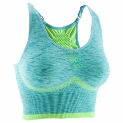 Domyos Yoga Seamless Sports Bra, Women's