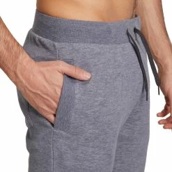 Domyos Gym & Pilates Slim-Fit Brushed Jersey Bottoms