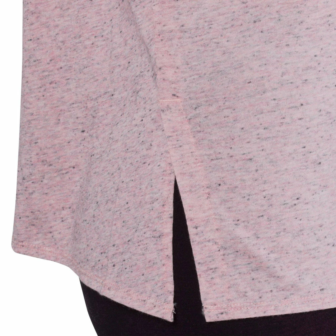 Domyos Short-Sleeve Athletic V-Neck T-Shirt, Women's