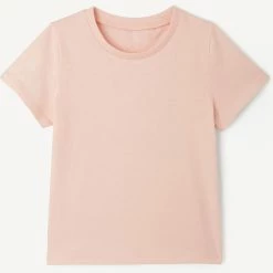 Domyos Exercise & Fitness Apparel Baby Gym Short-Sleeved T-Shirt Twin-Pack 100