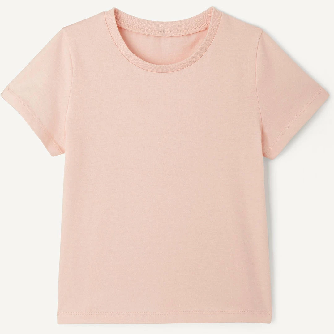 Domyos Exercise & Fitness Apparel Baby Gym Short-Sleeved T-Shirt Twin-Pack 100