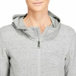 Domyos Women's Gym & Pilates Long Hooded Jacket