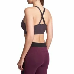 Domyos Comfort Women's Fitness Sports Bra - Black Exercise & Fitness Apparel