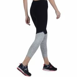 Domyos Gym & Pilates Slim-Fit Cotton Leggings, Women's