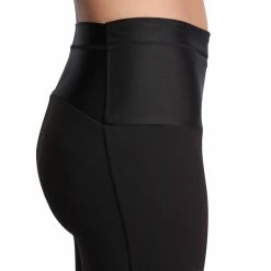 Domyos Women's Cardio Fitness Flat-Stomach Cropped Leggings Shape