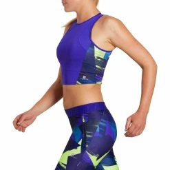 Domyos Exercise & Fitness Apparel Women's Cardio Fitness Cropped Top Energy+