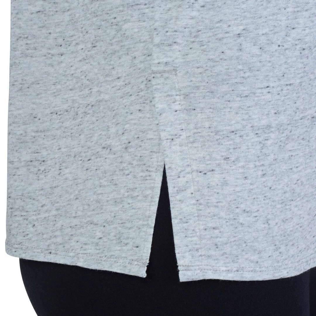 Domyos Short-Sleeve Athletic V-Neck T-Shirt, Women's