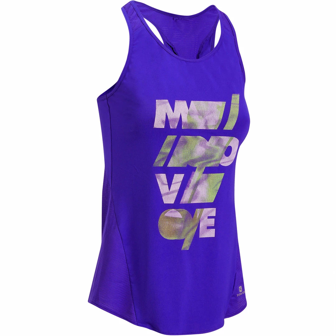 Exercise & Fitness Apparel Domyos 120, Fitness Cardio Training Tank Top, Women's